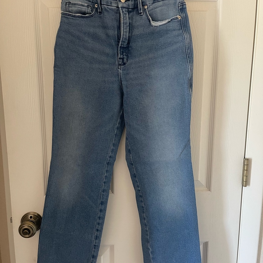 Good American Light Blue Jeans